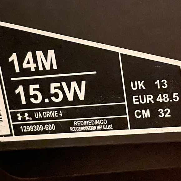 Under Armour Basketball Shoes sz14 - Picture 7 of 8